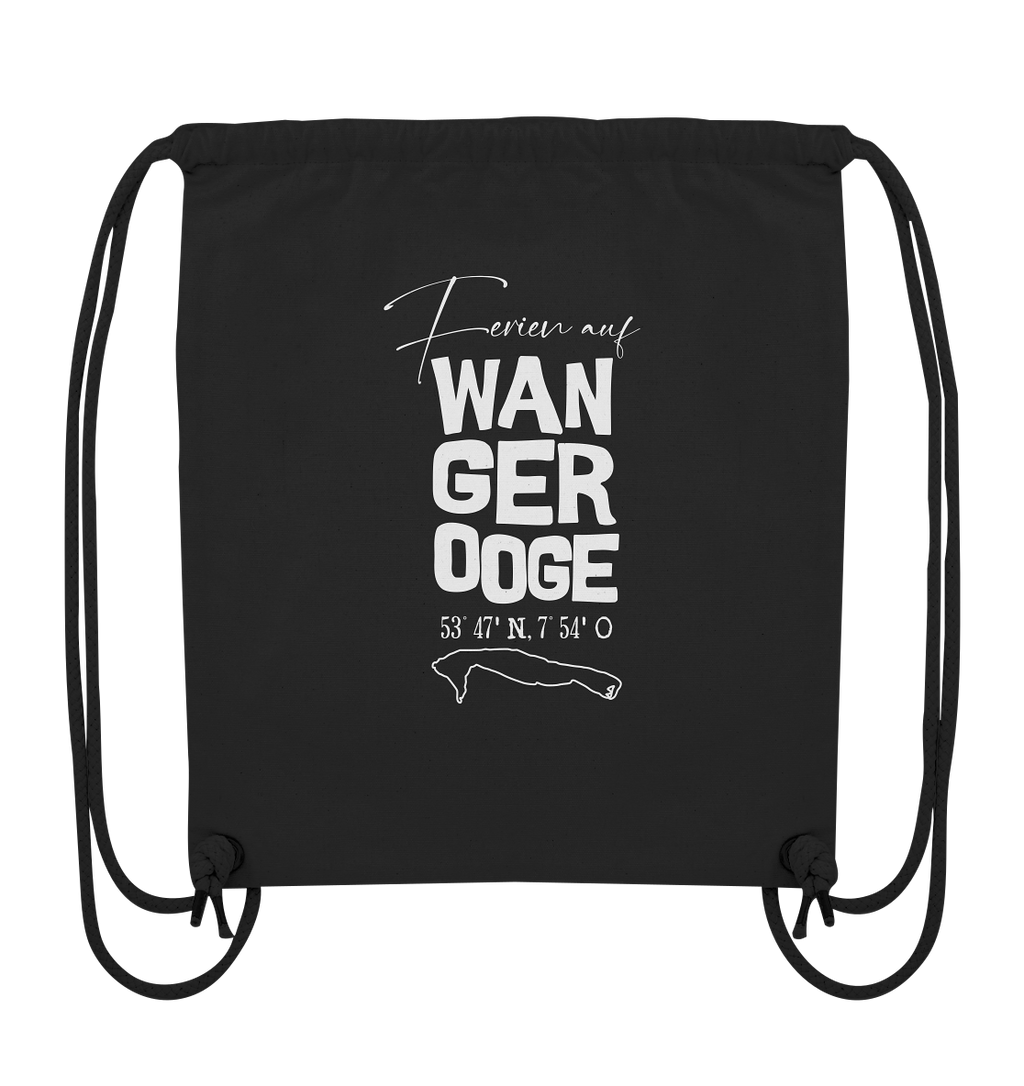 Ferien auf Wangerooge - Organic Gym-Bag