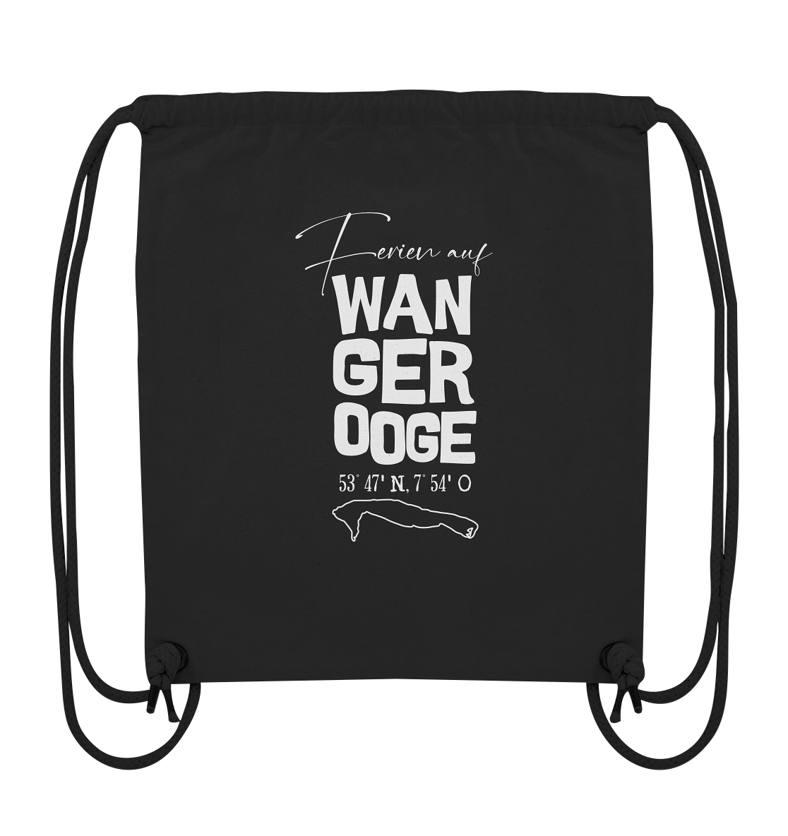 Ferien auf Wangerooge - Organic Gym-Bag