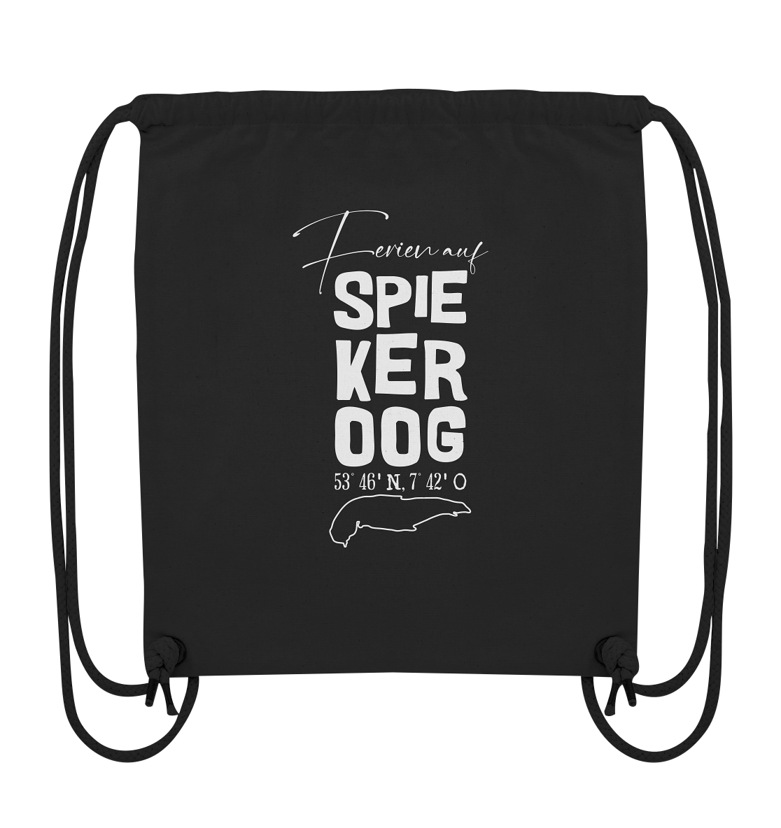 Ferien auf Spiekeroog - Organic Gym-Bag