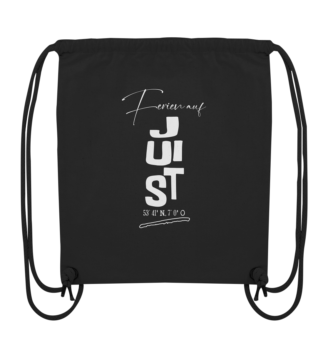 Ferien auf Juist - Organic Gym-Bag