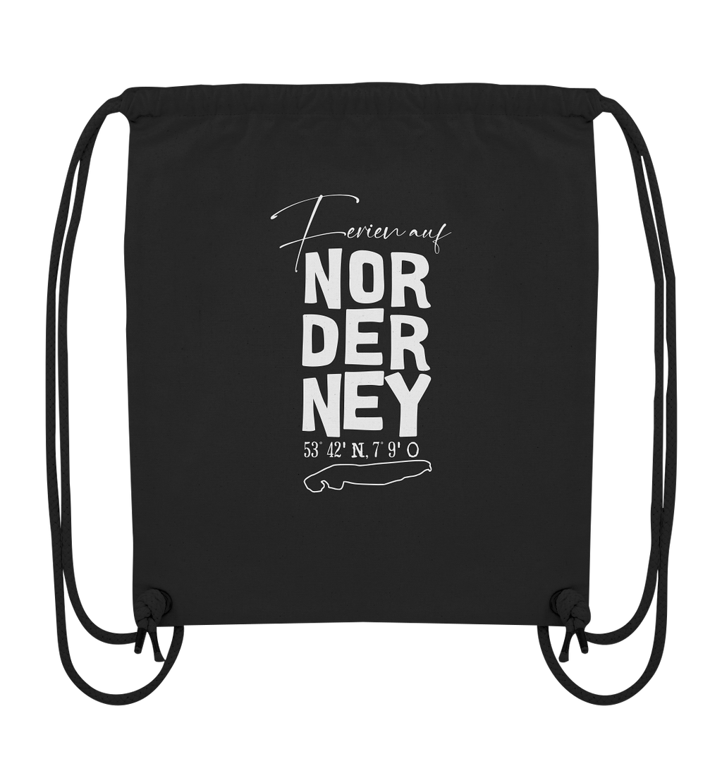 Ferien auf Norderney - Organic Gym-Bag