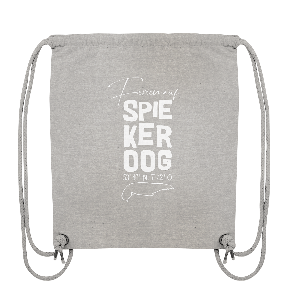 Ferien auf Spiekeroog - Organic Gym-Bag