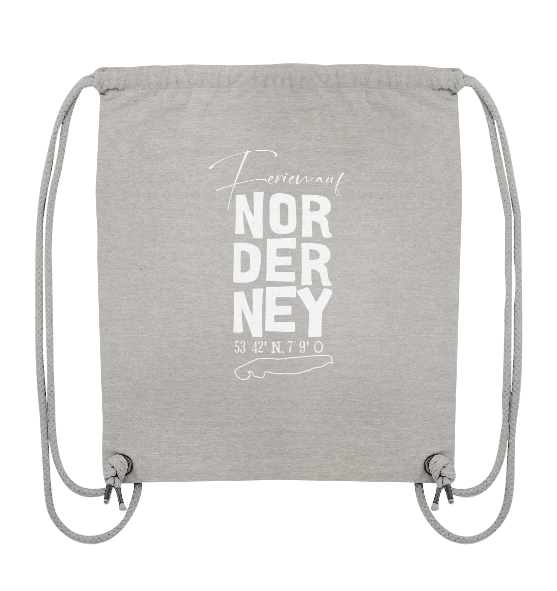 Ferien auf Norderney - Organic Gym-Bag