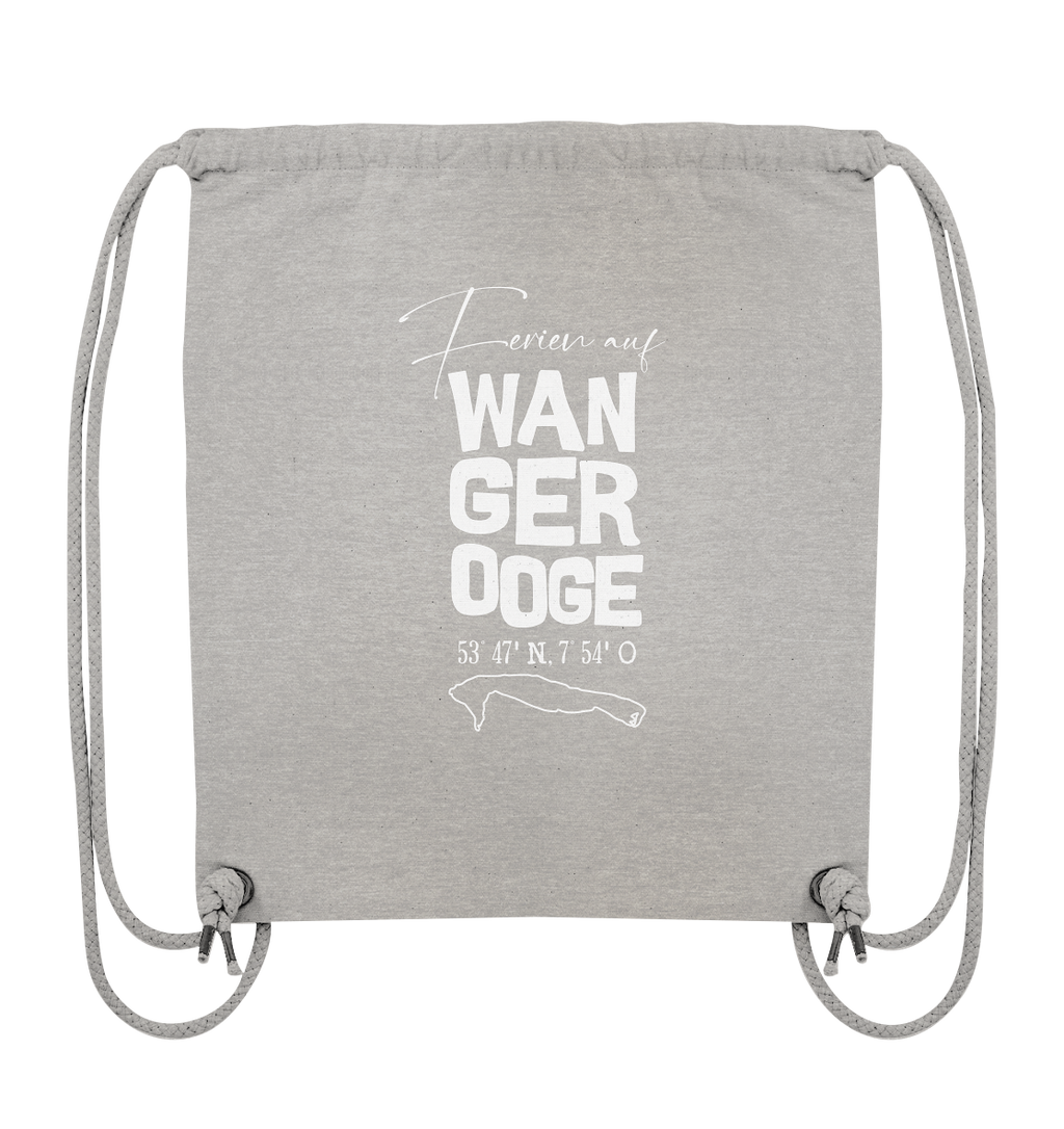 Ferien auf Wangerooge - Organic Gym-Bag