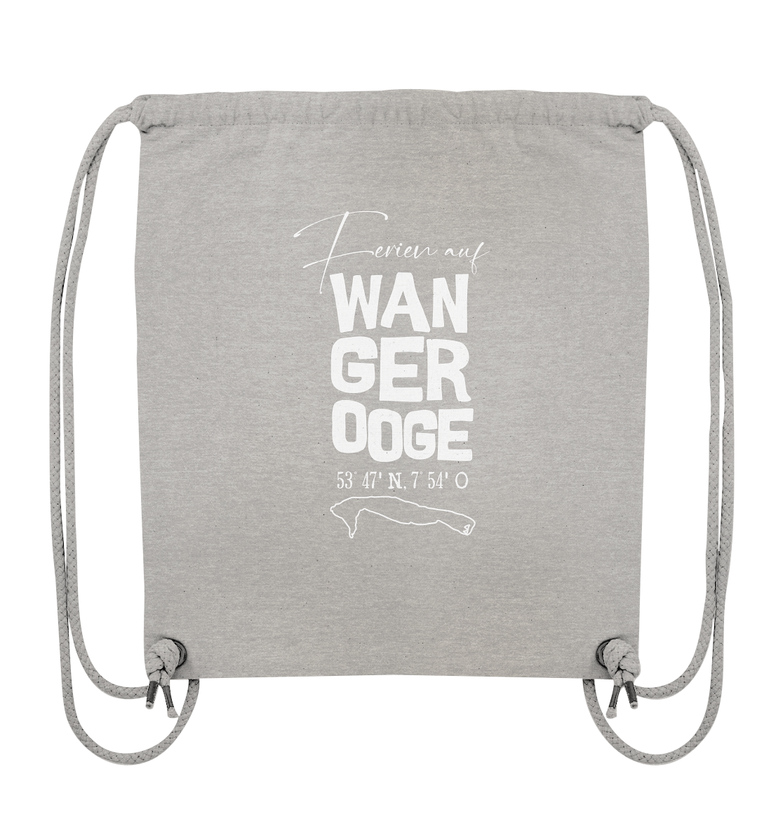 Ferien auf Wangerooge - Organic Gym-Bag