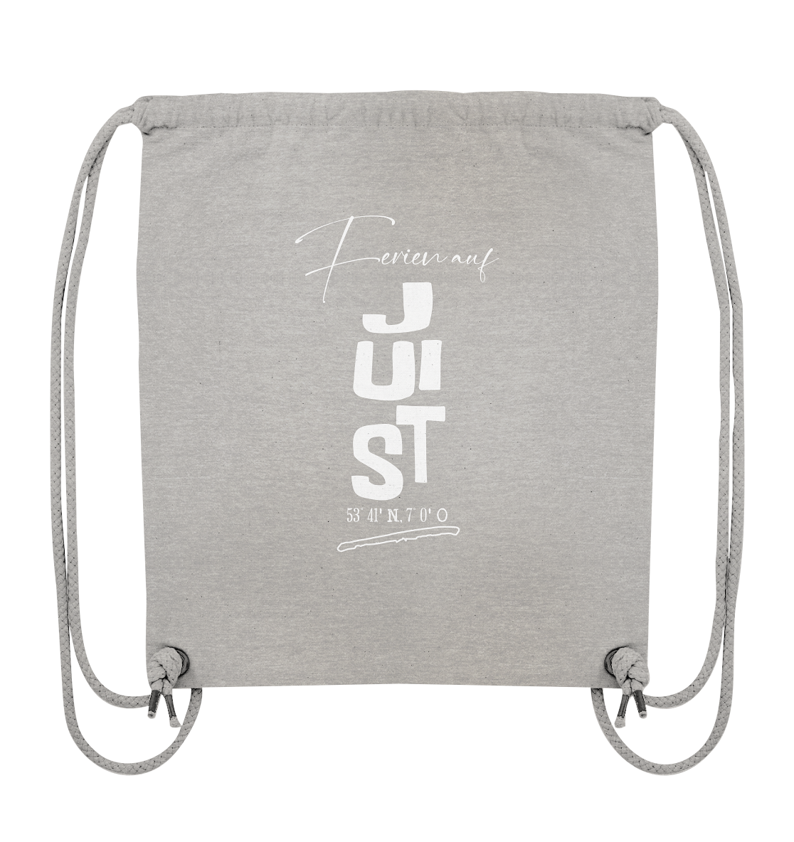 Ferien auf Juist - Organic Gym-Bag