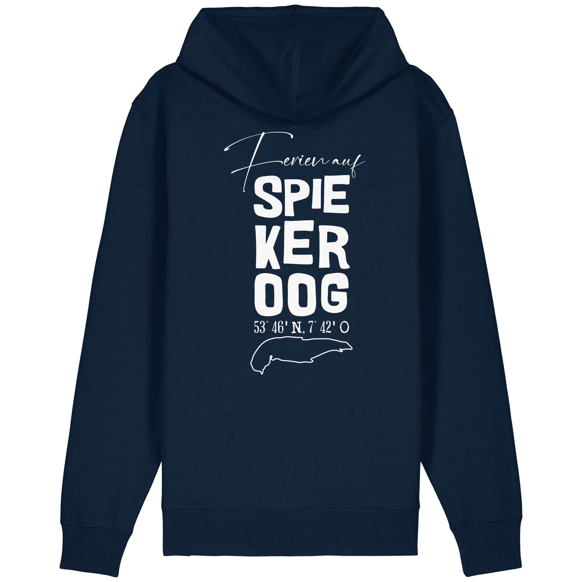 Ferien auf Spiekeroog Zipper - Organic Relaxed Zipper
