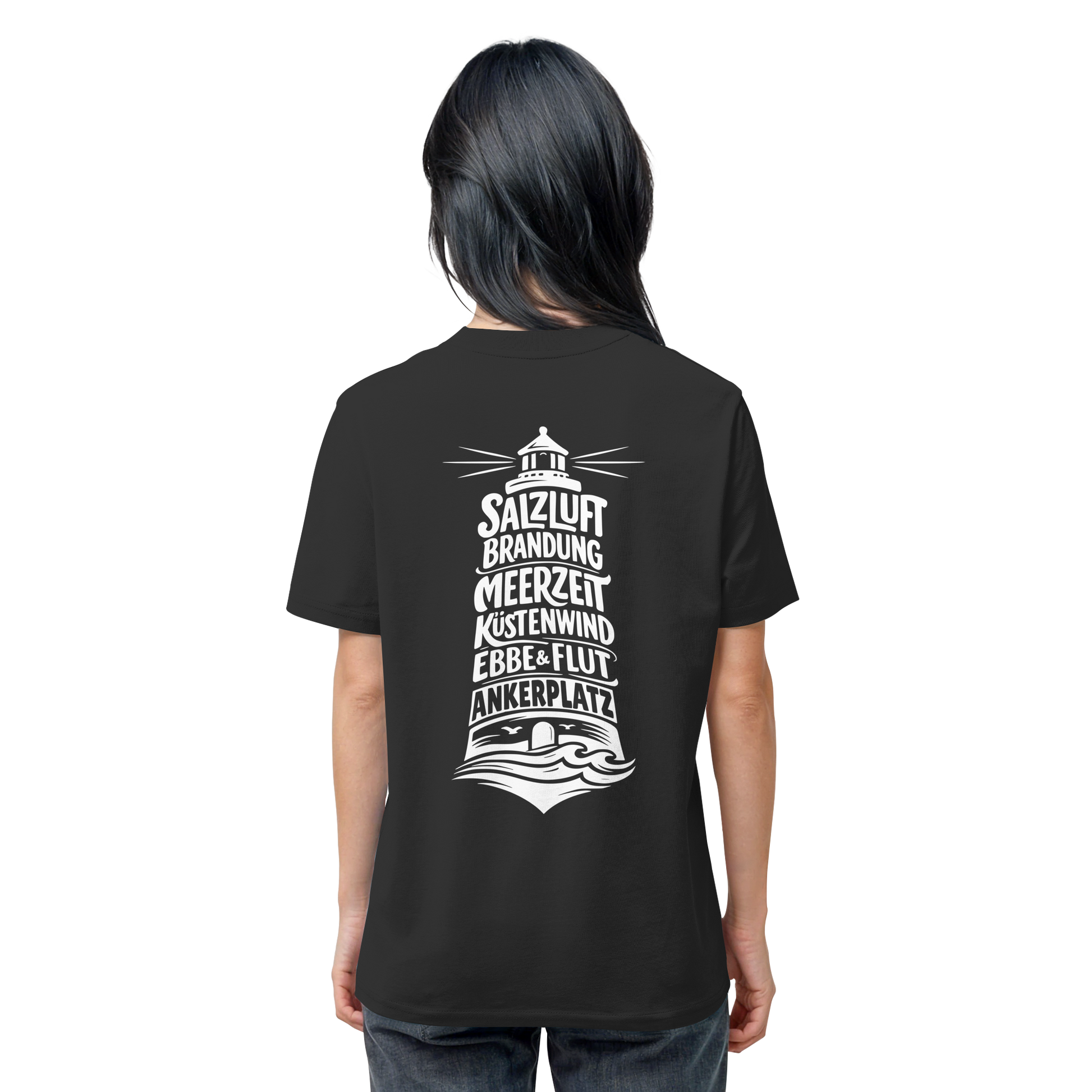 Leuchtturm aus Wörtern - Organic Shirt