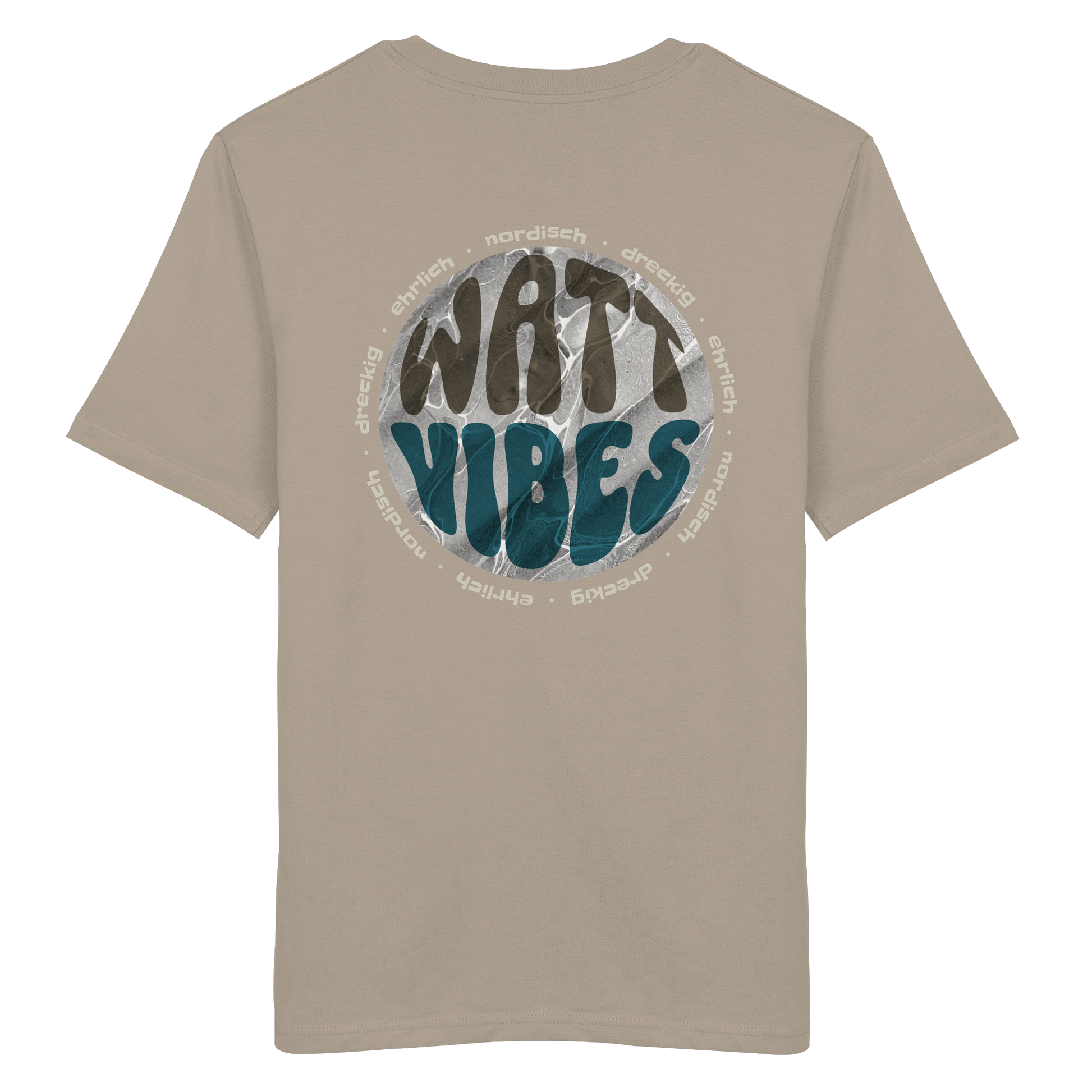 Watt Vibes, dreckig, ehrlich, nordisch - Organic Shirt