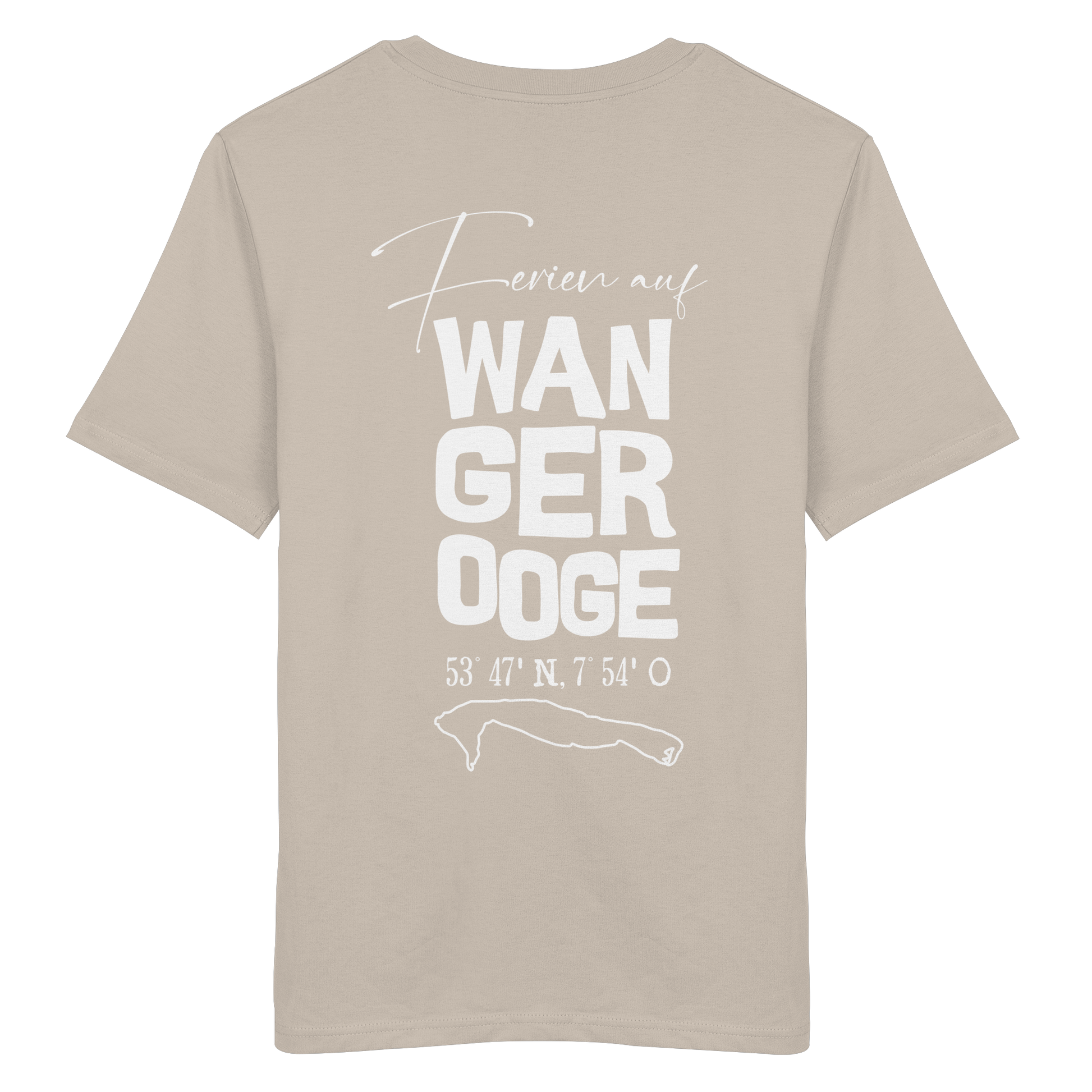 Ferien auf Wangerooge - Organic Shirt