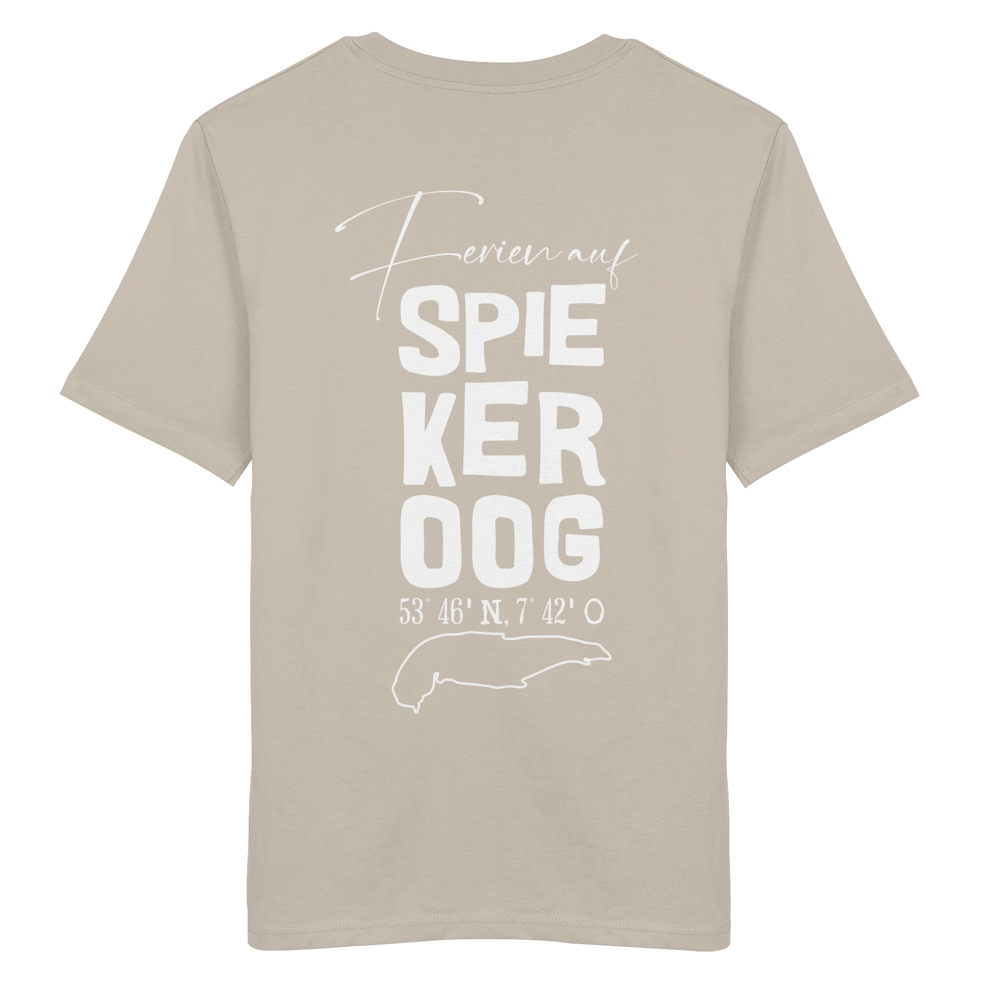 Ferien auf Spiekeroog - Organic Shirt