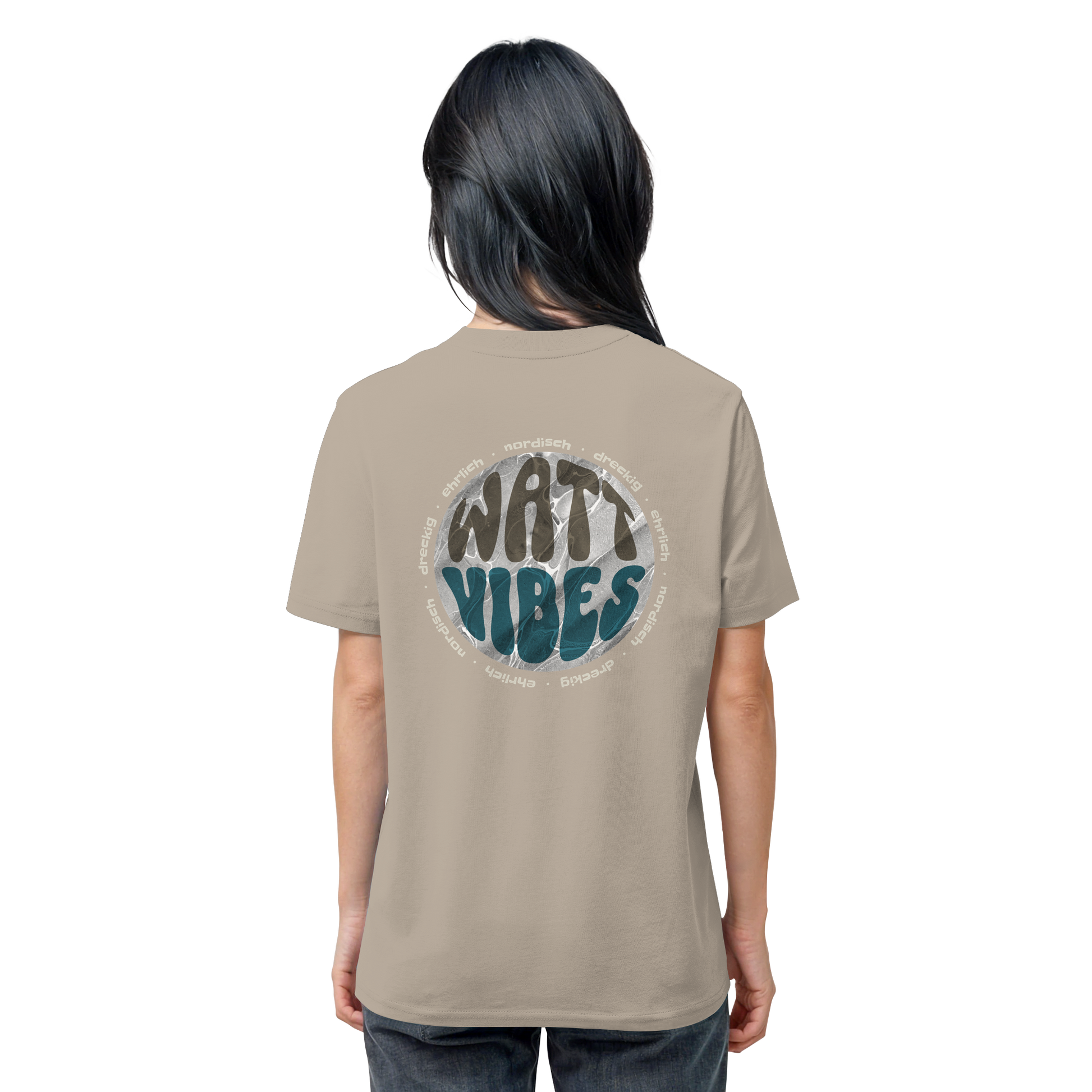 Watt Vibes, dreckig, ehrlich, nordisch - Organic Shirt