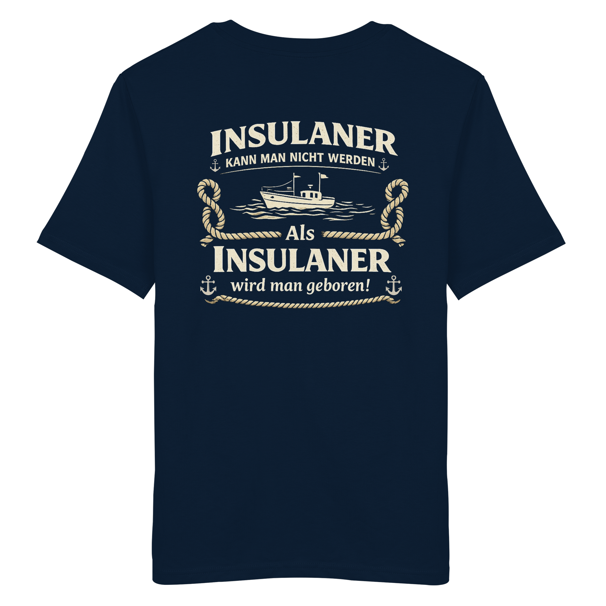 Insulaner kann man nicht werden - Organic Shirt