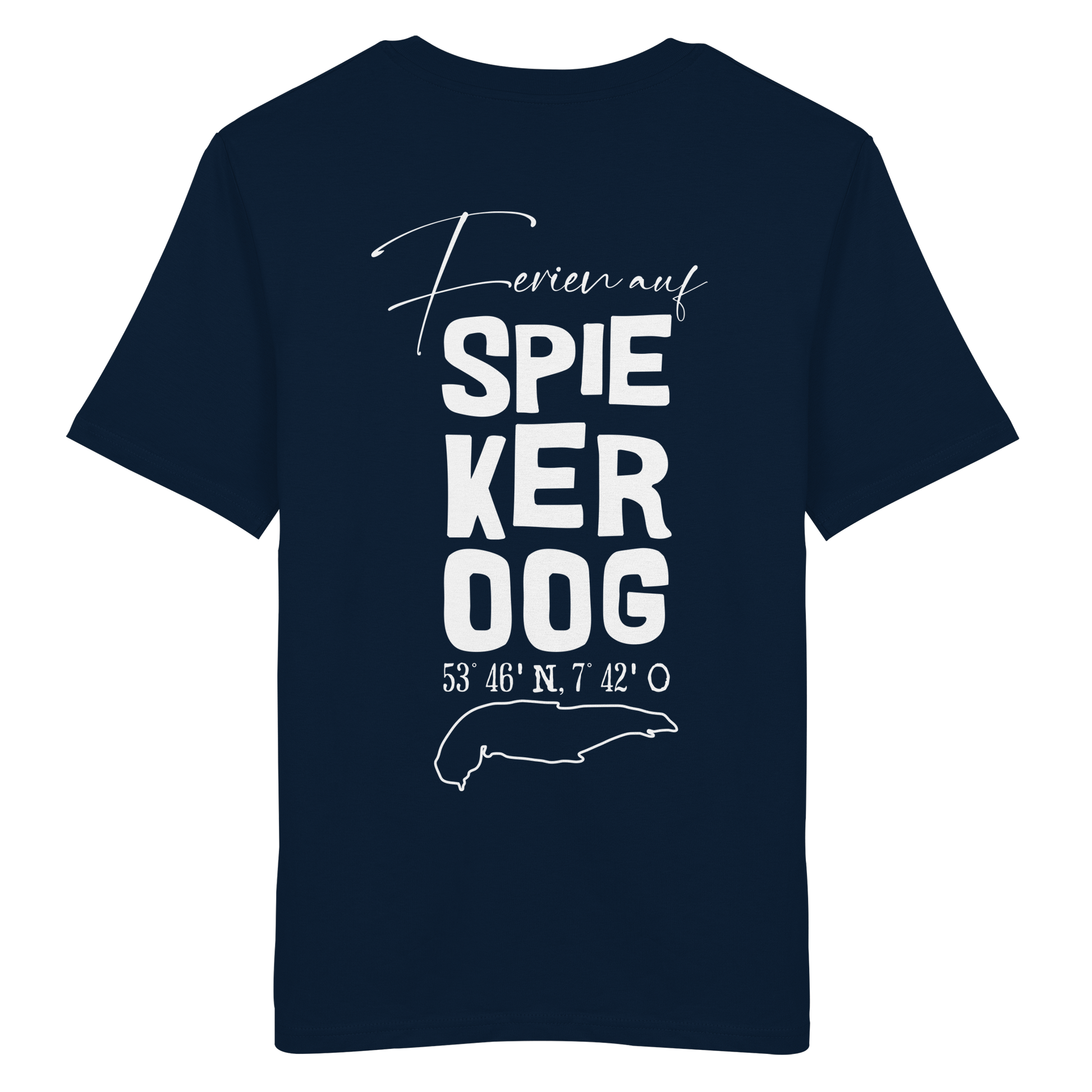 Ferien auf Spiekeroog - Organic Shirt