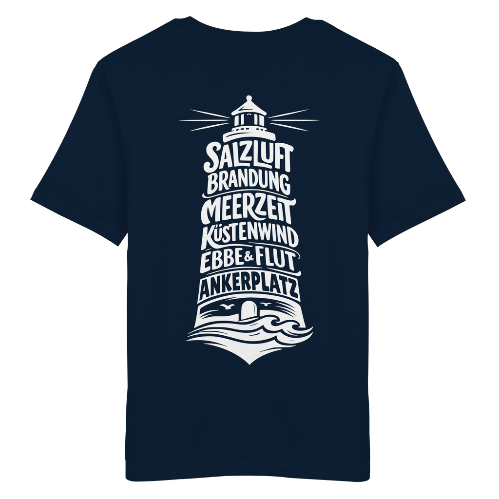 Leuchtturm aus Wörtern - Organic Shirt