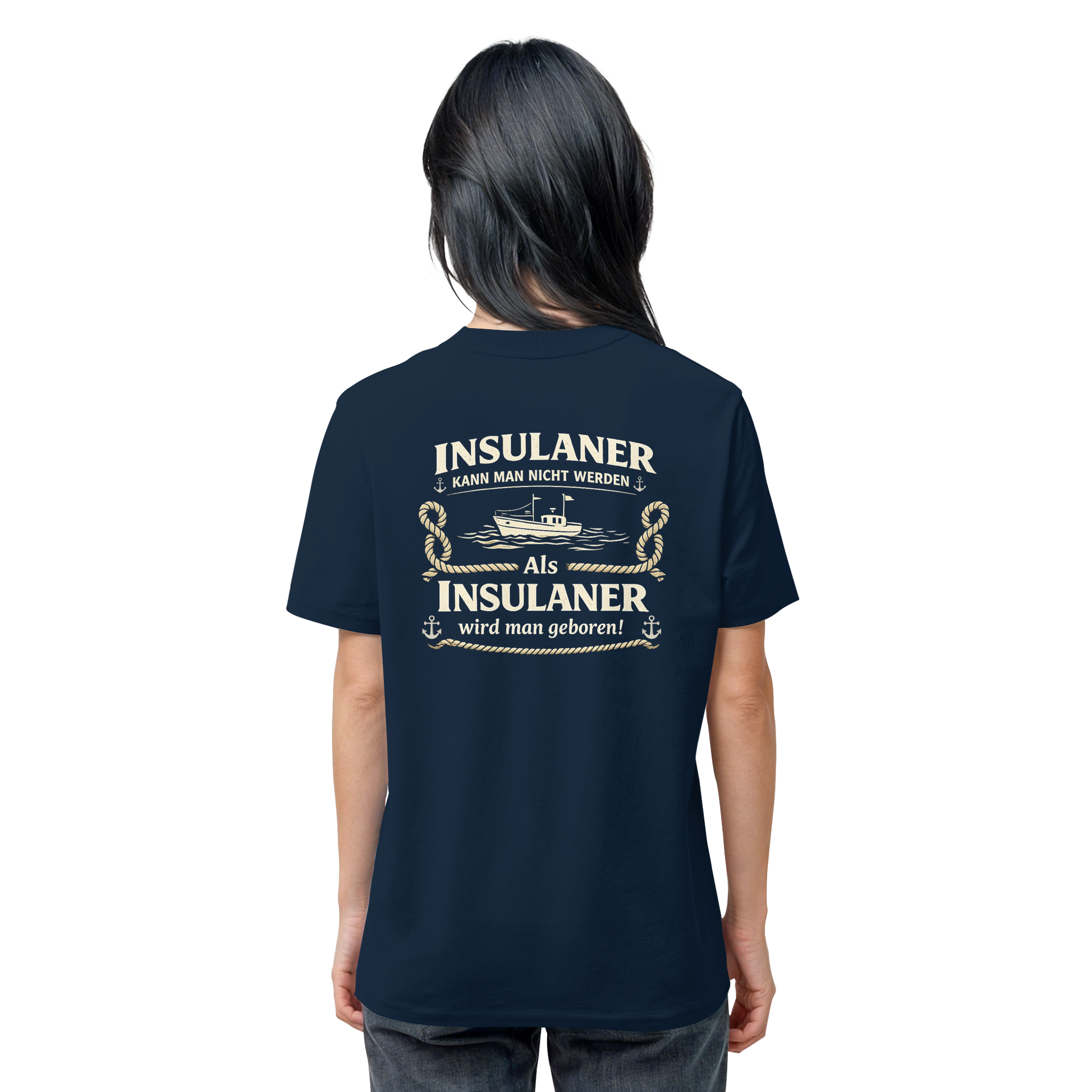 Insulaner kann man nicht werden - Organic Shirt