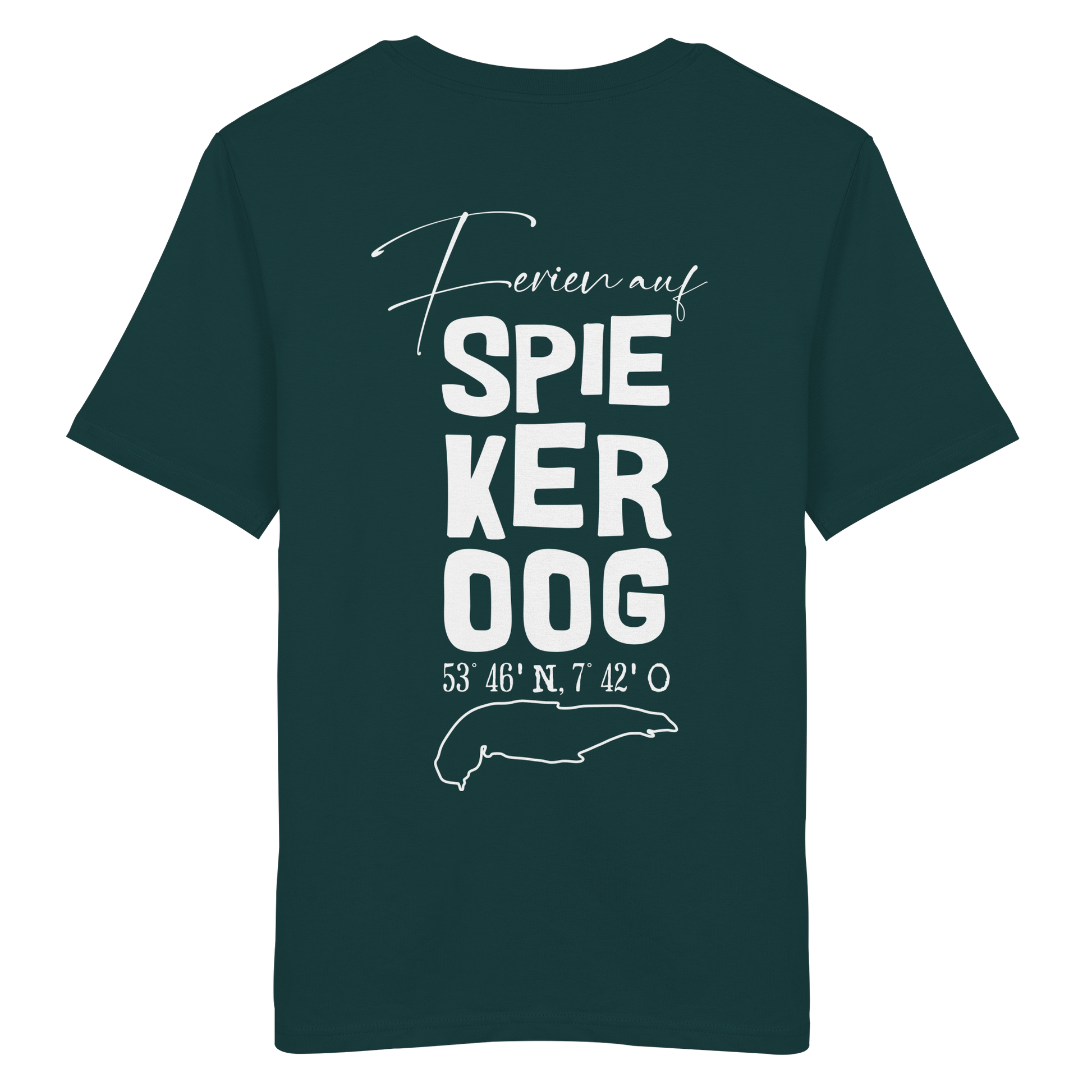 Ferien auf Spiekeroog - Organic Shirt