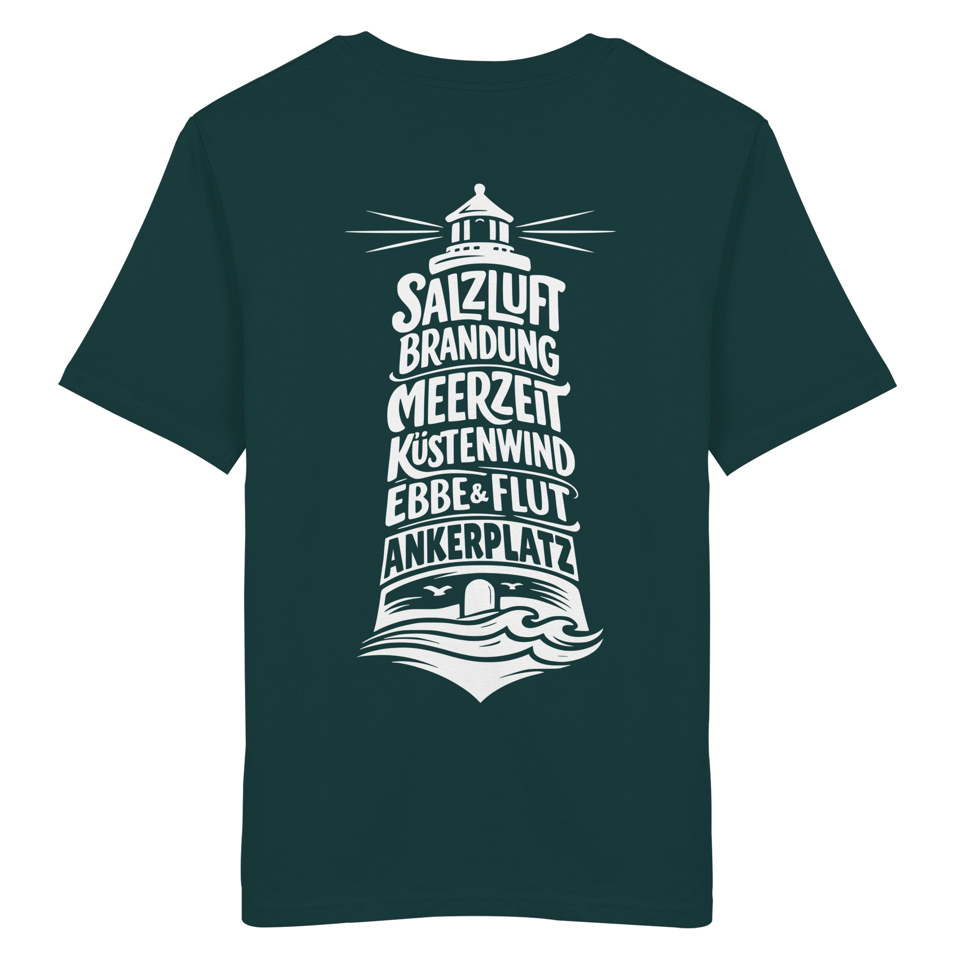 Leuchtturm aus Wörtern - Organic Shirt
