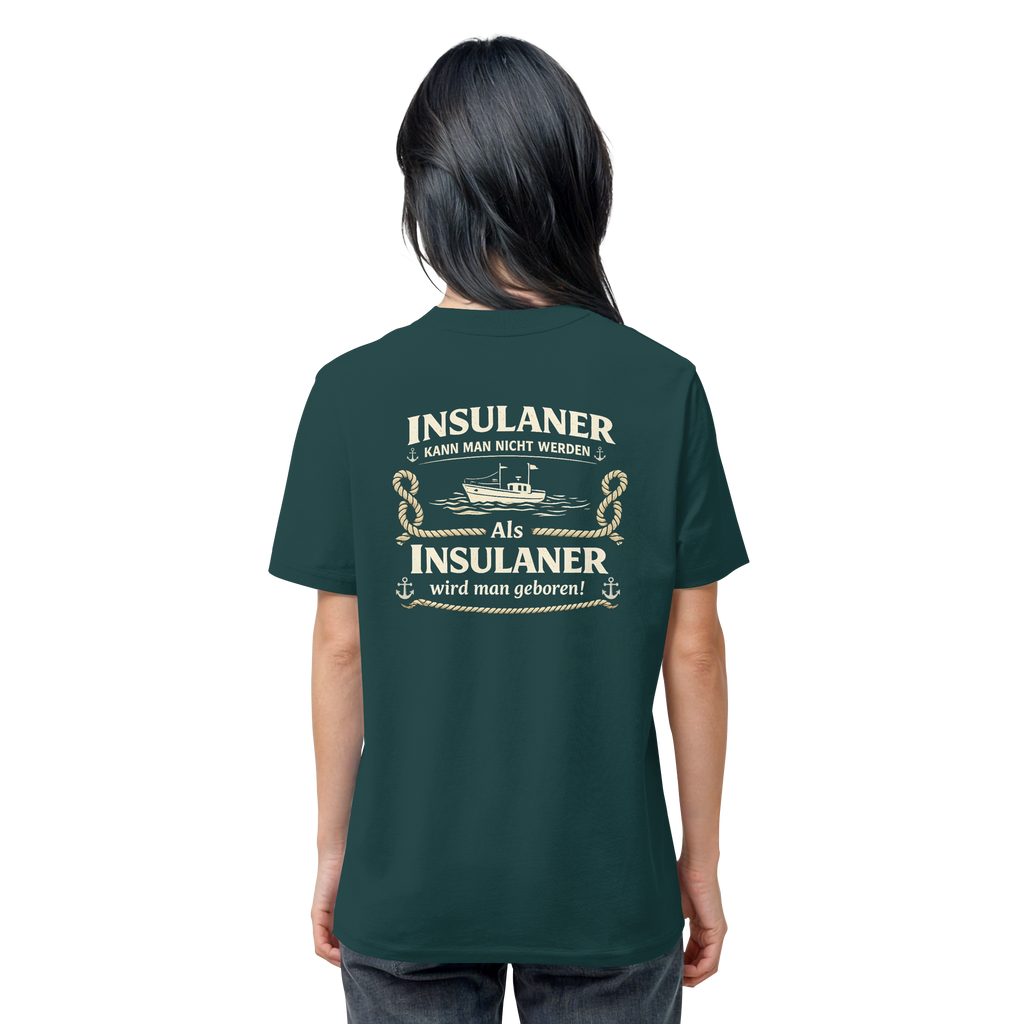Insulaner kann man nicht werden - Organic Shirt
