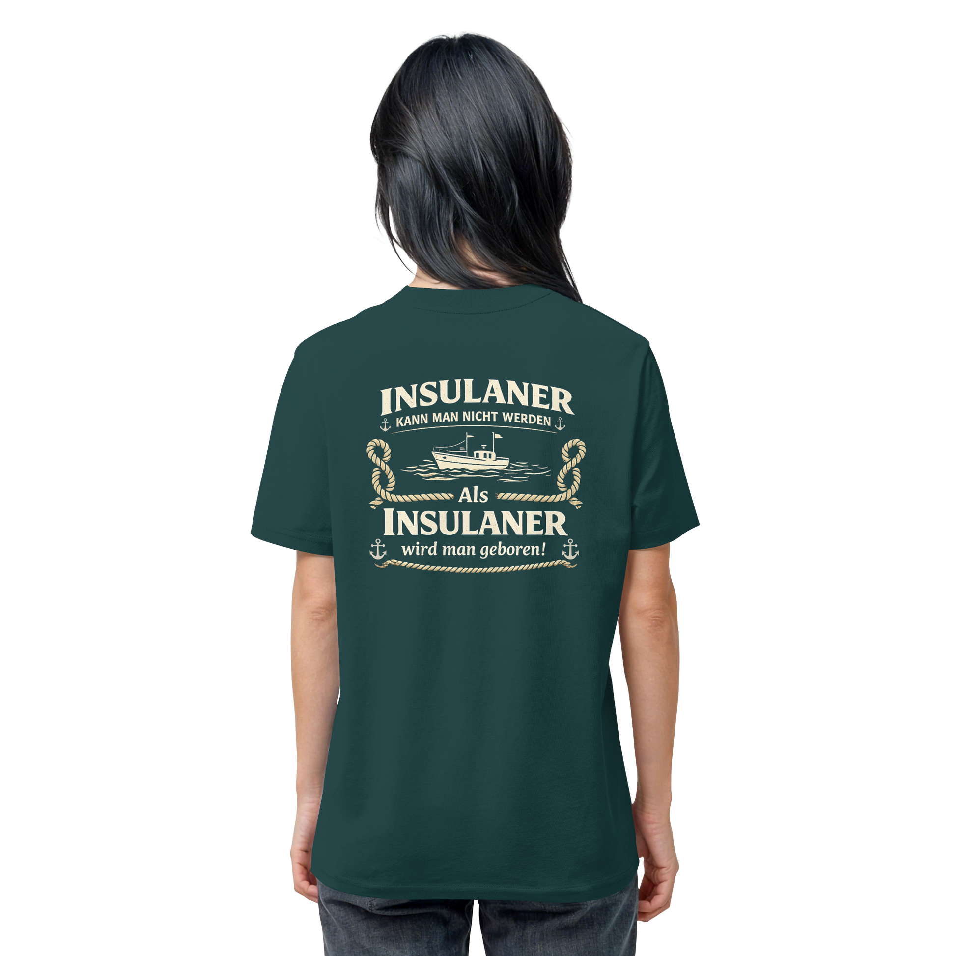 Insulaner kann man nicht werden - Organic Shirt