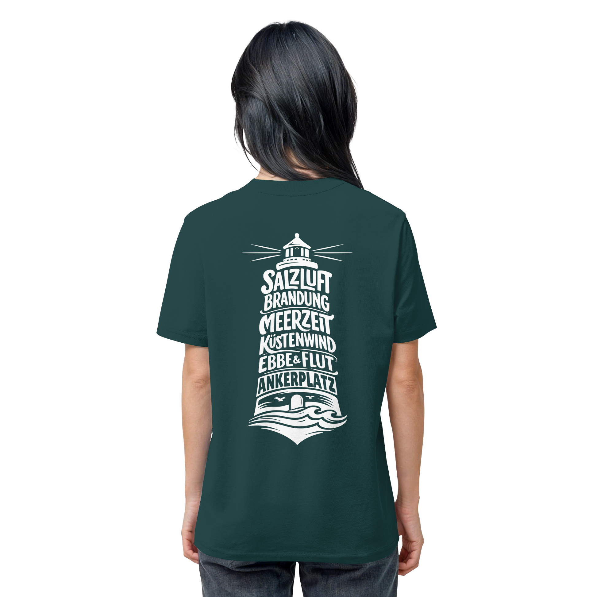 Leuchtturm aus Wörtern - Organic Shirt