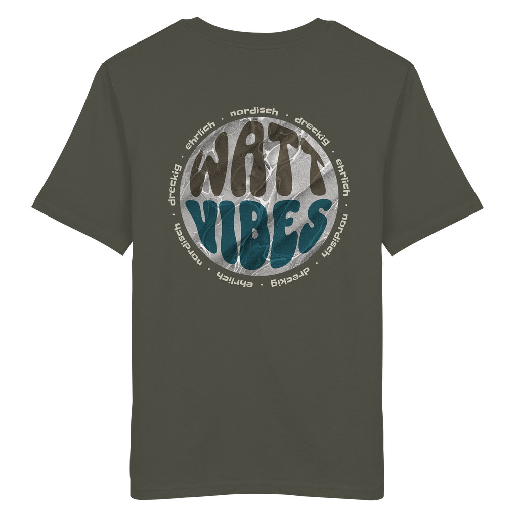 Watt Vibes, dreckig, ehrlich, nordisch - Organic Shirt