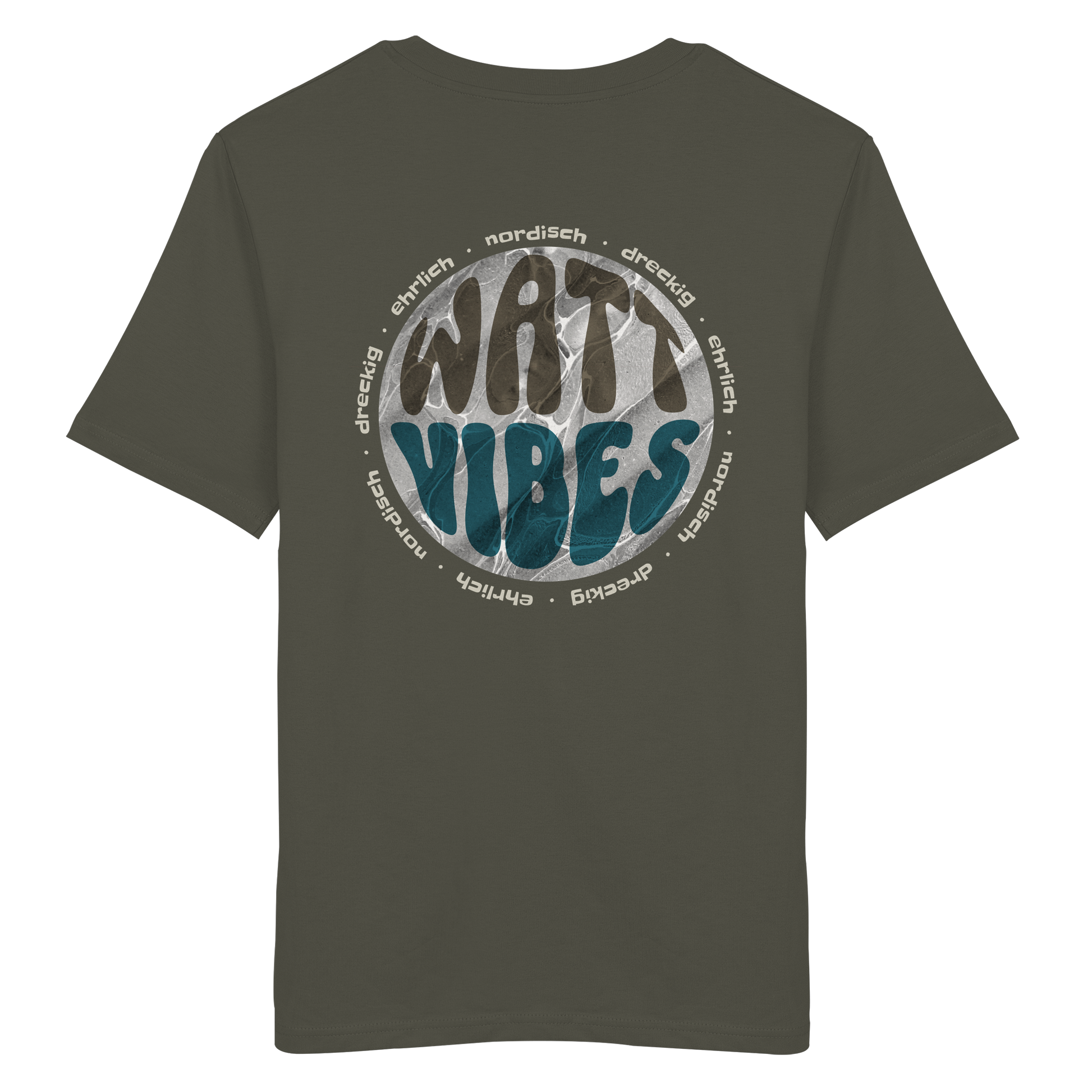 Watt Vibes, dreckig, ehrlich, nordisch - Organic Shirt