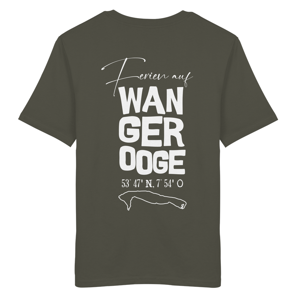 Ferien auf Wangerooge - Organic Shirt