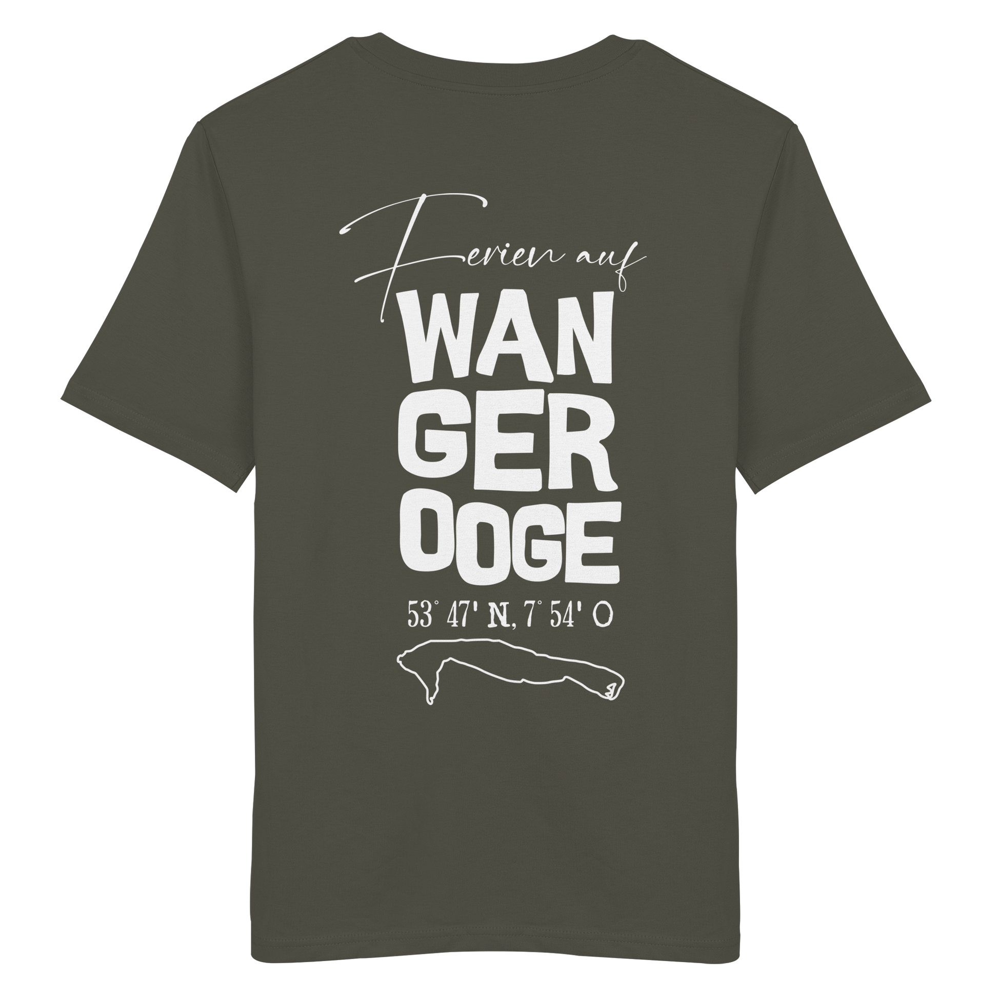 Ferien auf Wangerooge - Organic Shirt
