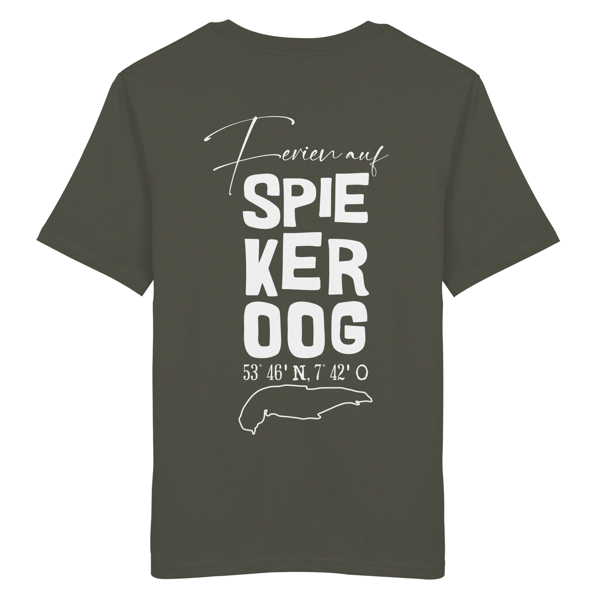 Ferien auf Spiekeroog - Organic Shirt