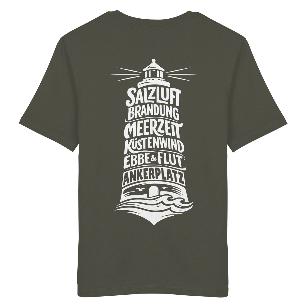 Leuchtturm aus Wörtern - Organic Shirt