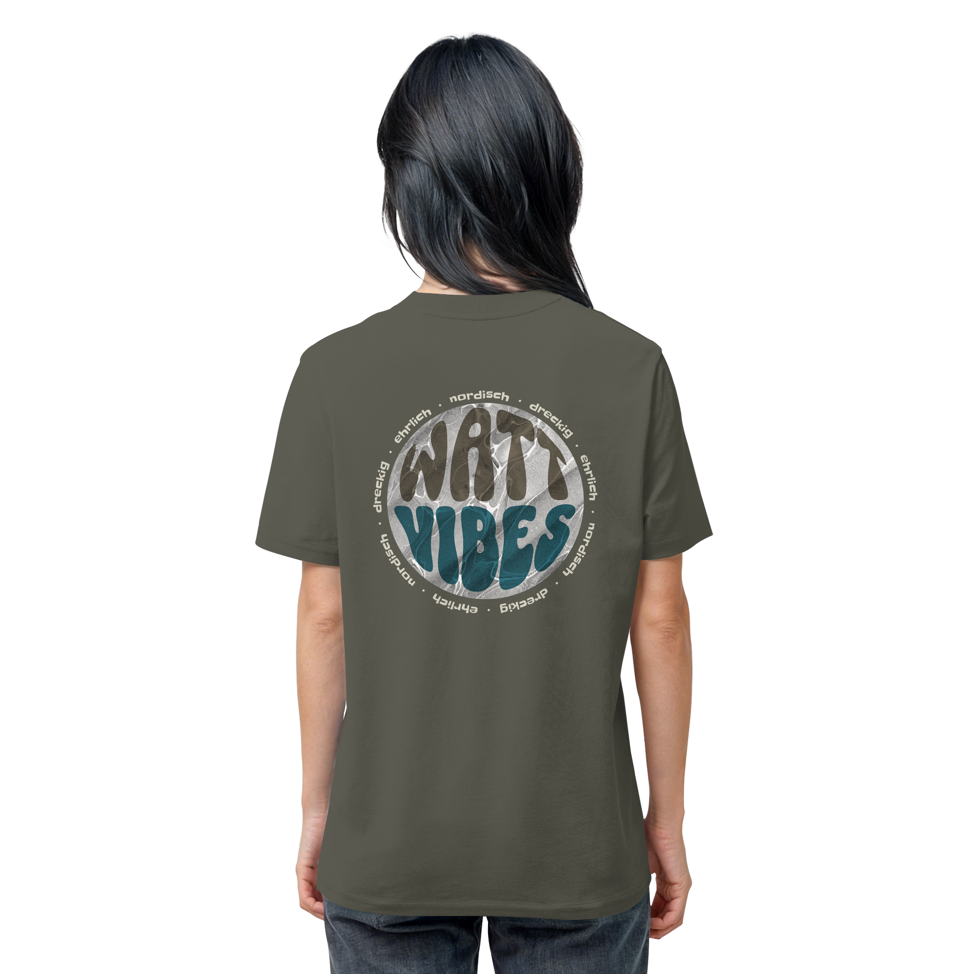 Watt Vibes, dreckig, ehrlich, nordisch - Organic Shirt