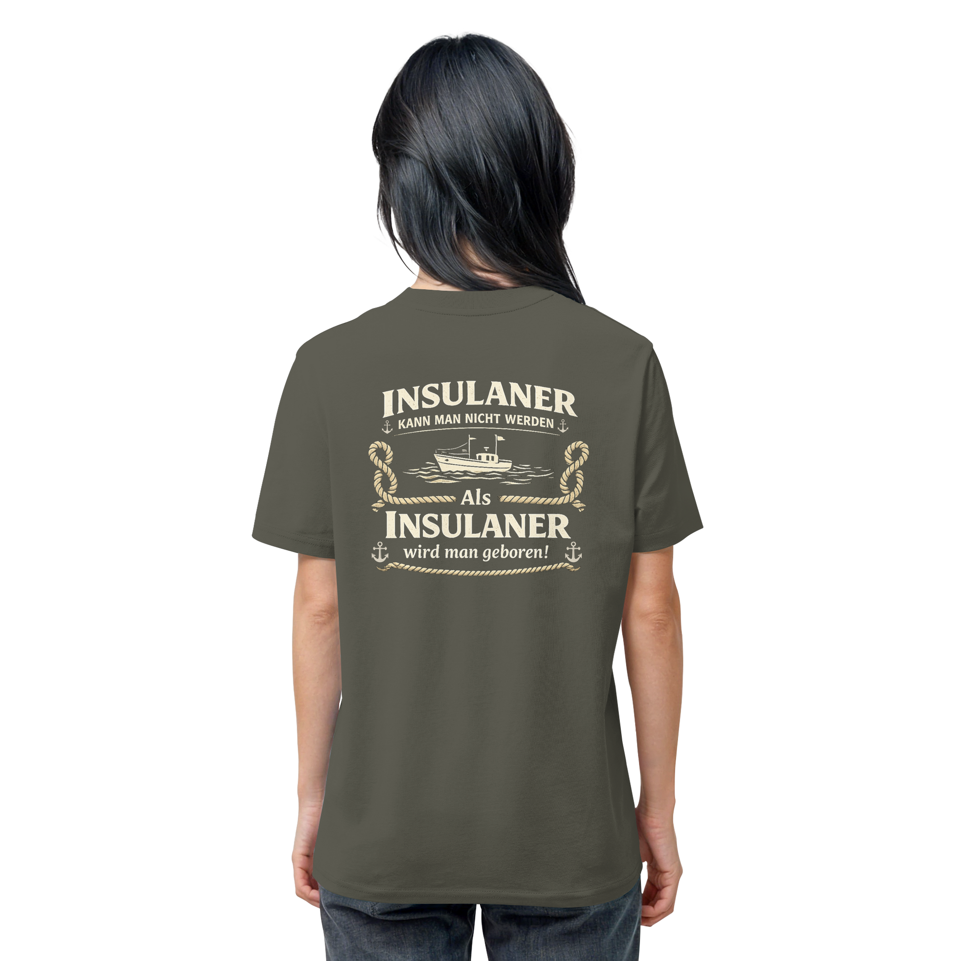 Insulaner kann man nicht werden - Organic Shirt