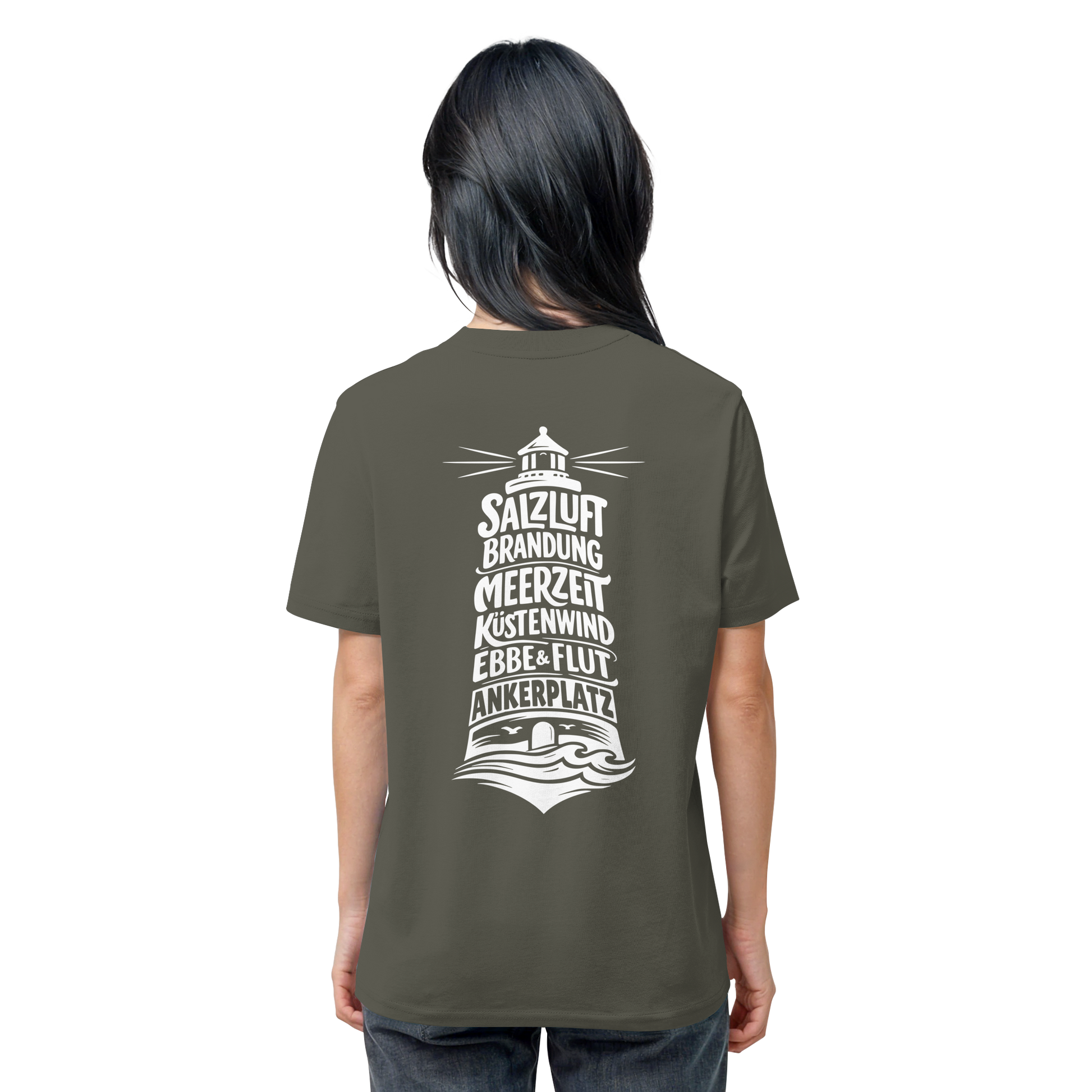 Leuchtturm aus Wörtern - Organic Shirt