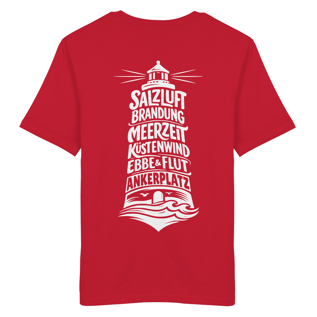 Leuchtturm aus Wörtern - Organic Shirt