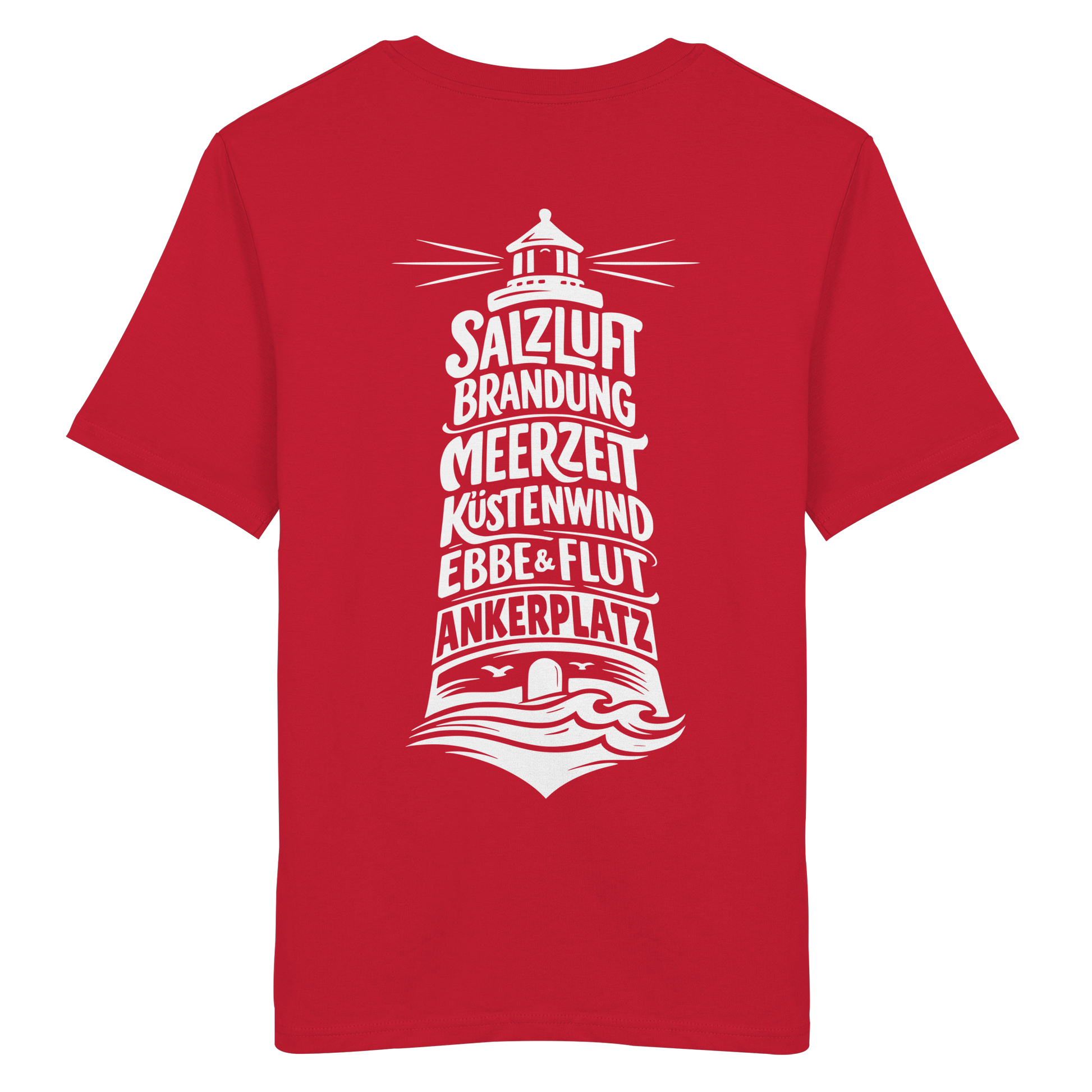 Leuchtturm aus Wörtern - Organic Shirt