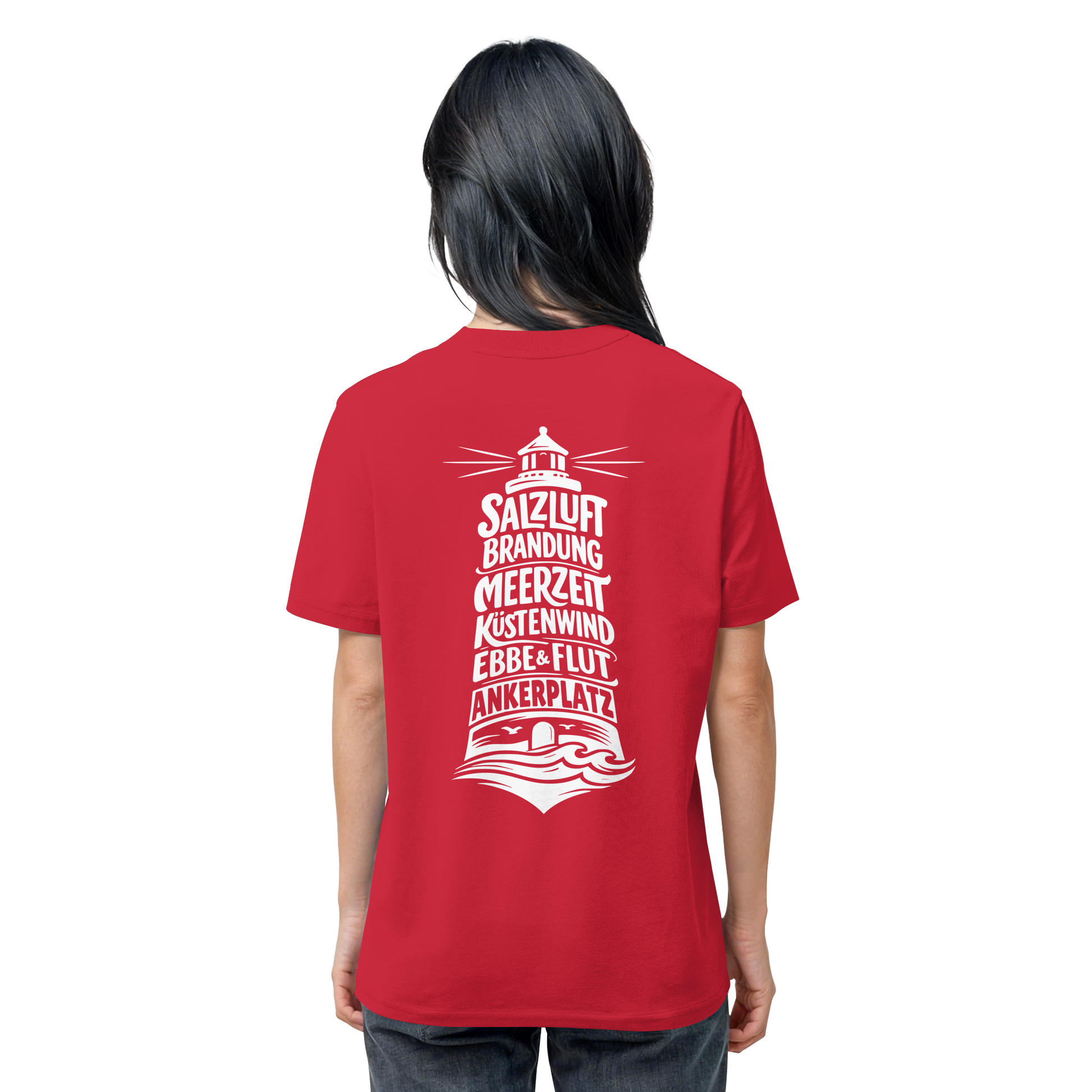 Leuchtturm aus Wörtern - Organic Shirt