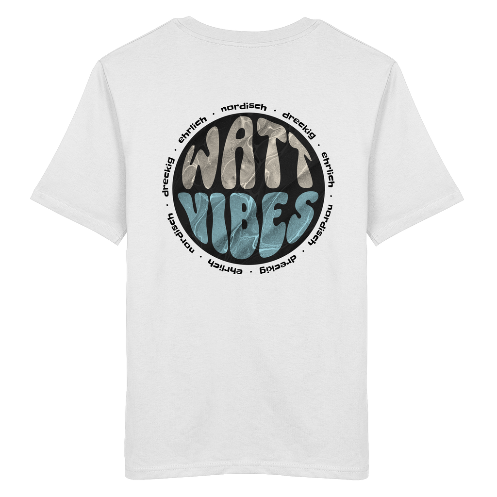 Watt Vibes, dreckig, ehrlich, nordisch - Organic Shirt