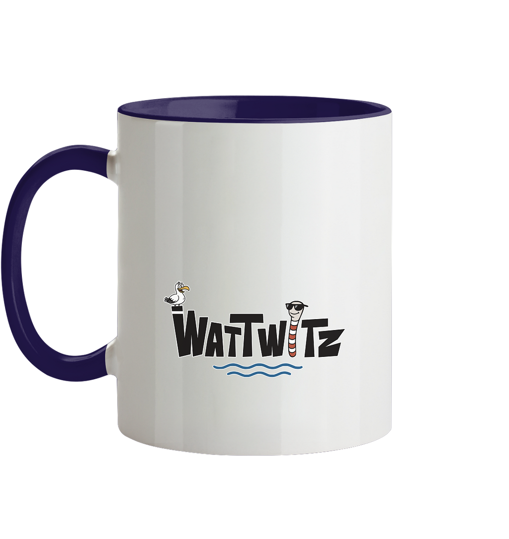 Watt? Agromöwe - Tasse zweifarbig
