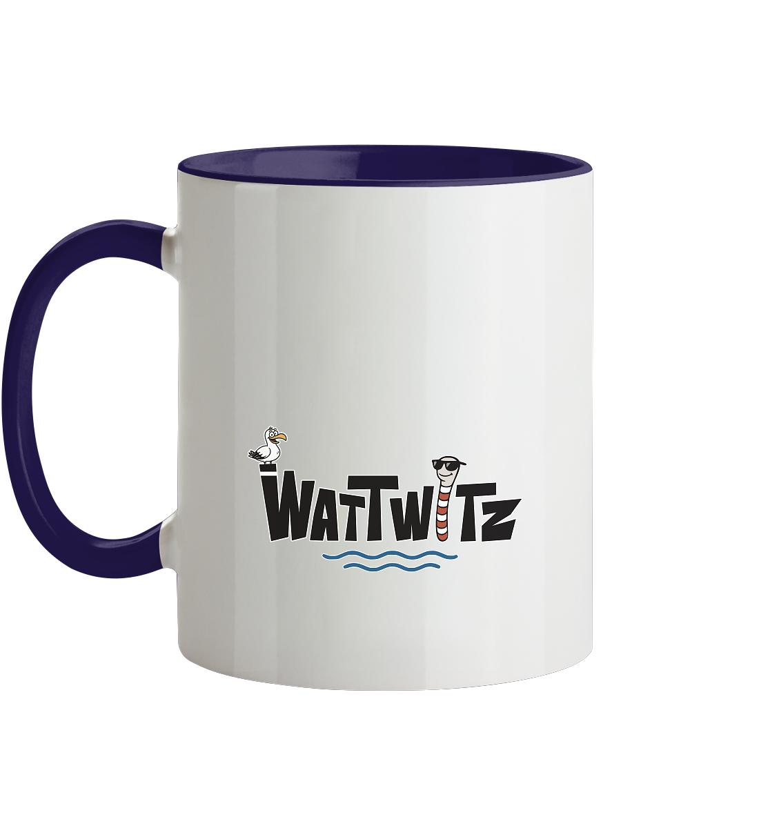 Watt? Agromöwe - Tasse zweifarbig