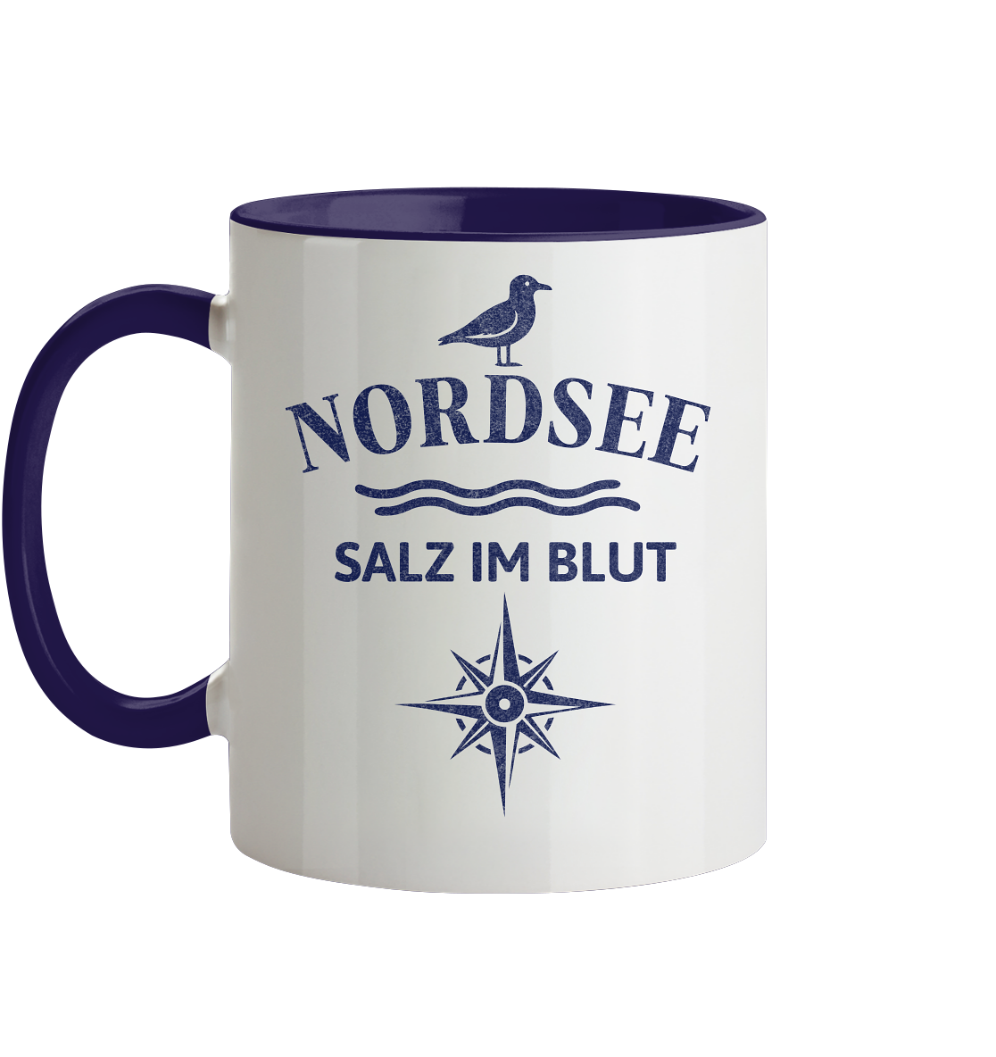 Nordsee - Salz im Blut - Tasse zweifarbig