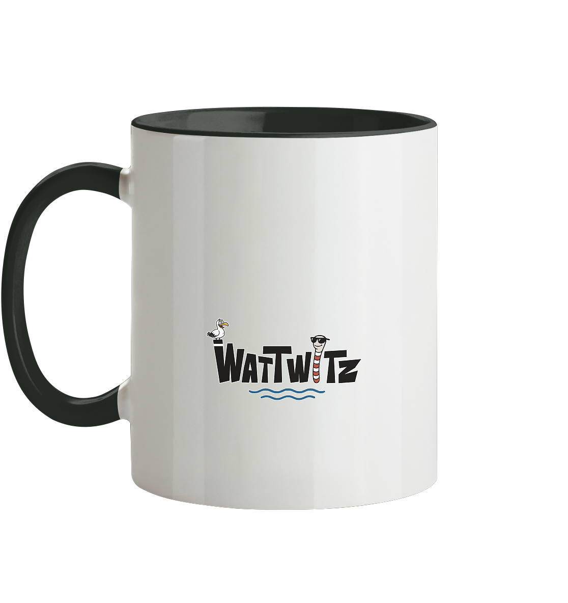 Watt`n Roll, Ebbe-Rock meets Schlick-Attack - Tasse zweifarbig