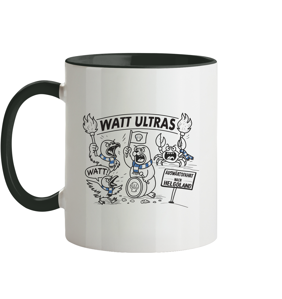 Watt Ultras - Tasse zweifarbig