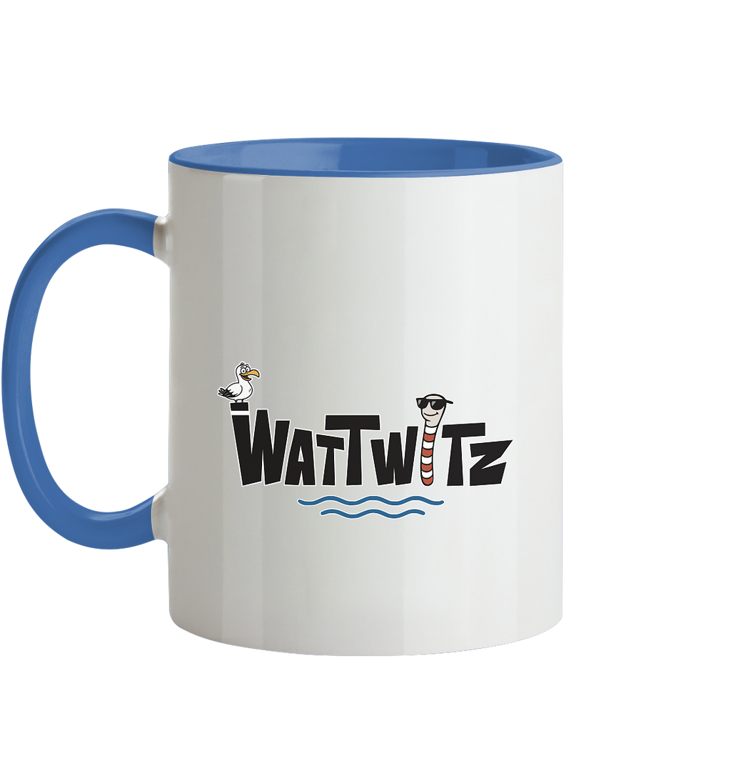 Watt will man Meer - Tasse zweifarbig