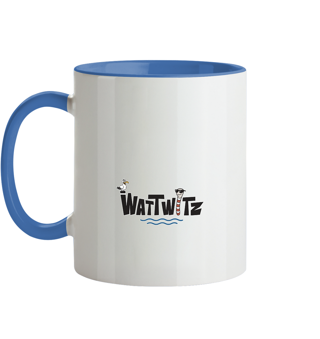 Watt`n Roll, Ebbe-Rock meets Schlick-Attack - Tasse zweifarbig