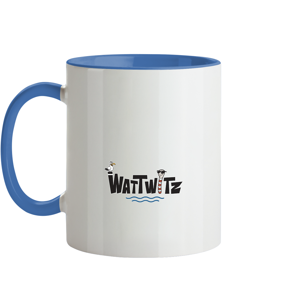 Watt`n Roll, Ebbe-Rock meets Schlick-Attack - Tasse zweifarbig