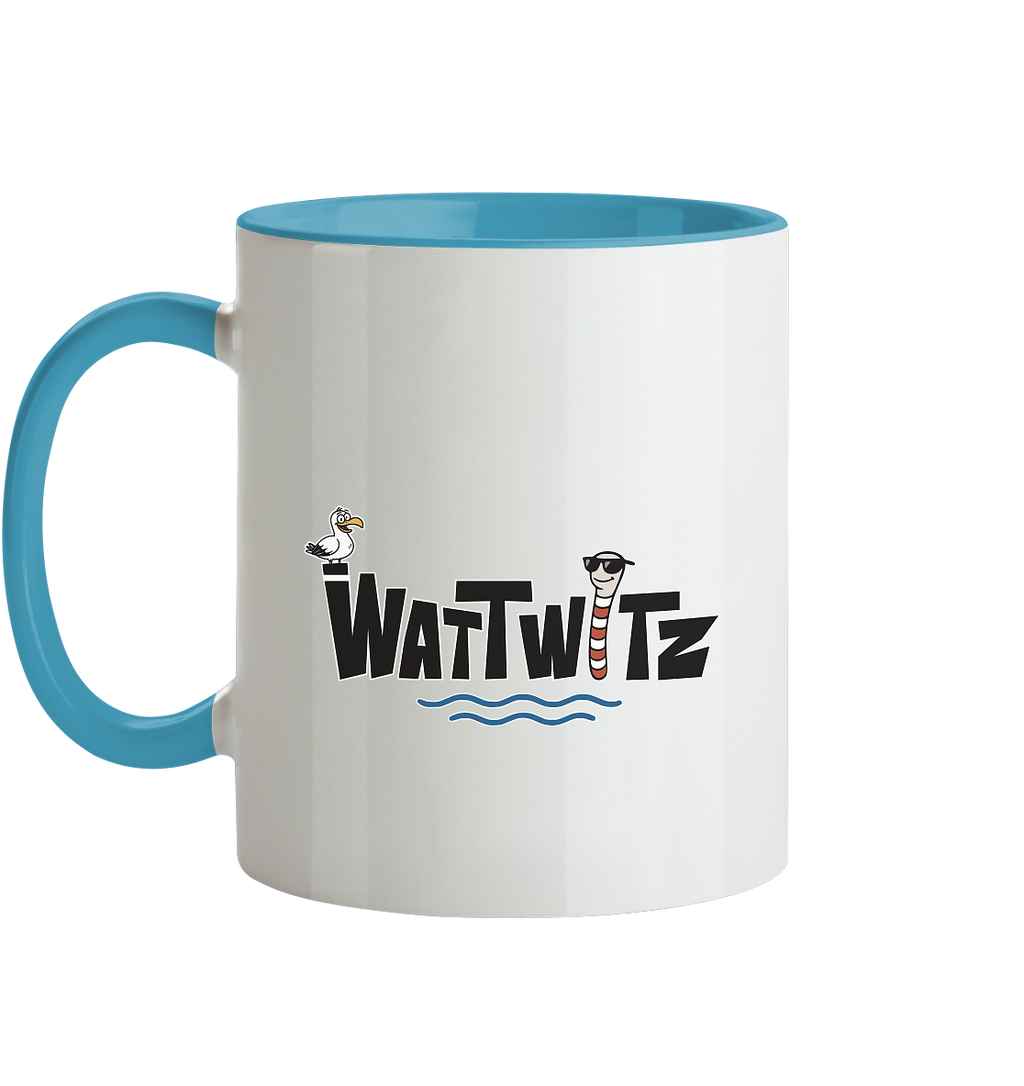 Watt will man Meer - Tasse zweifarbig