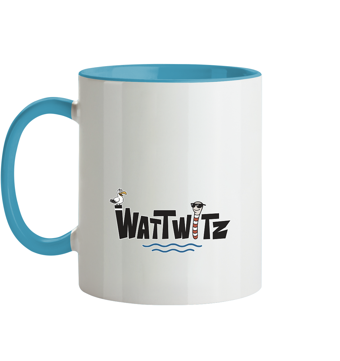 Watt? Agromöwe - Tasse zweifarbig