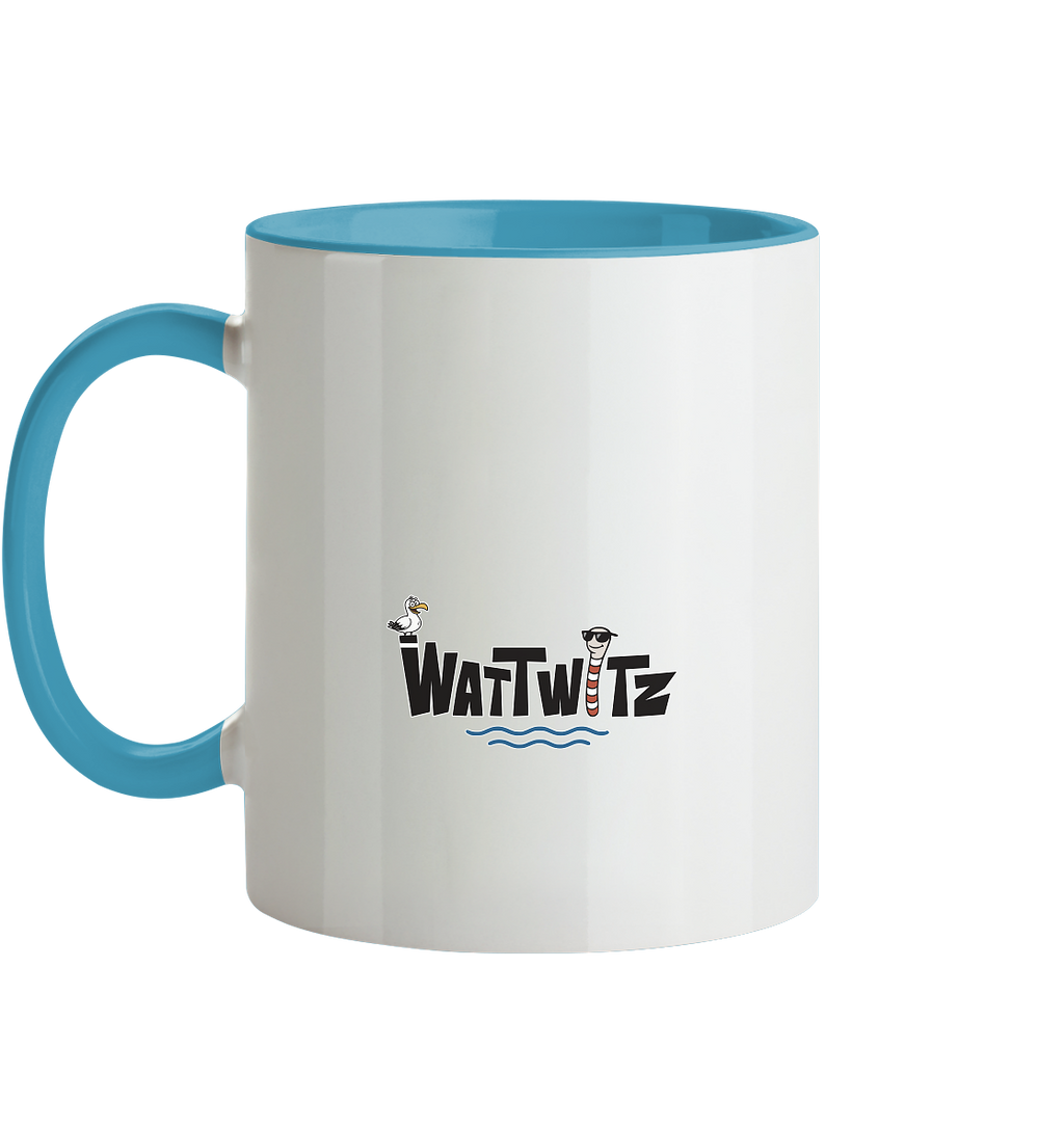 Watt`n Roll, Ebbe-Rock meets Schlick-Attack - Tasse zweifarbig