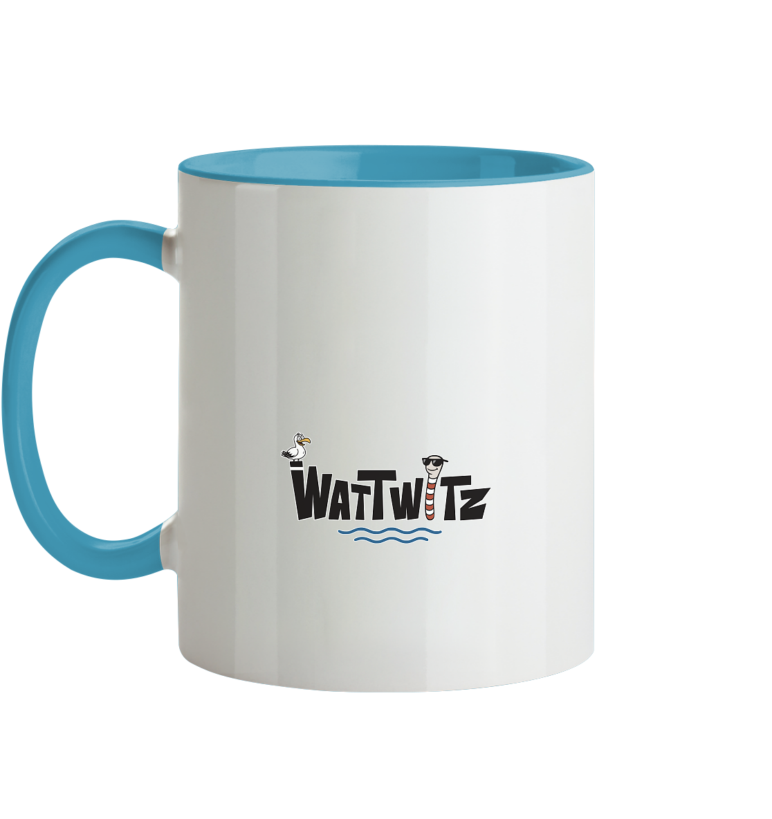 Watt`n Roll, Ebbe-Rock meets Schlick-Attack - Tasse zweifarbig